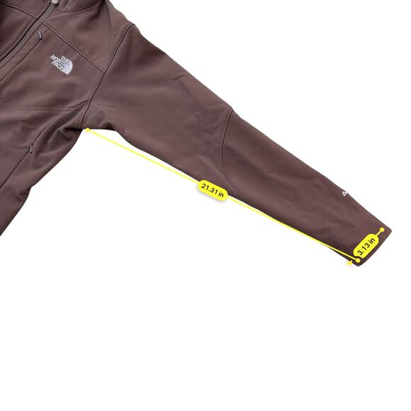 The North Face Apex Brown Softshell Jacket Women’s Small - Picture 8 of 8